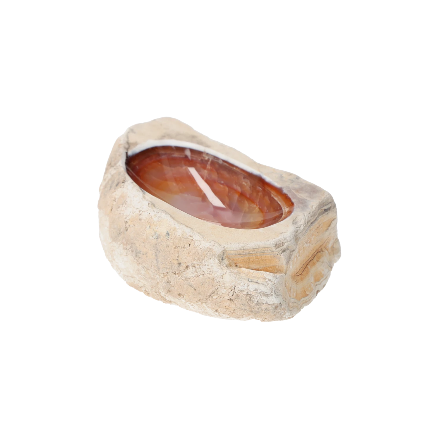Carnelian Rawstone Bowl 10000017