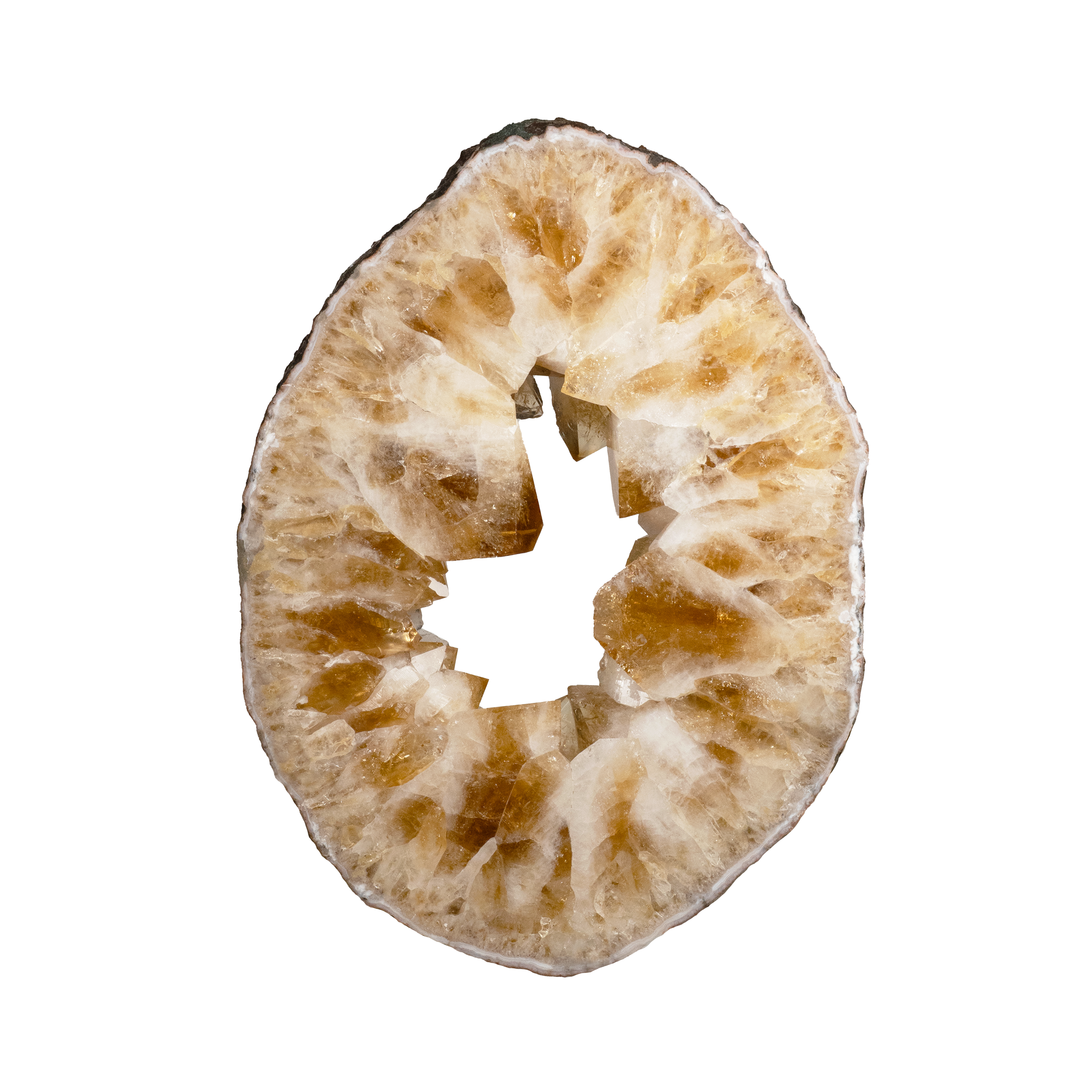 Polished Citrine Rings 001212