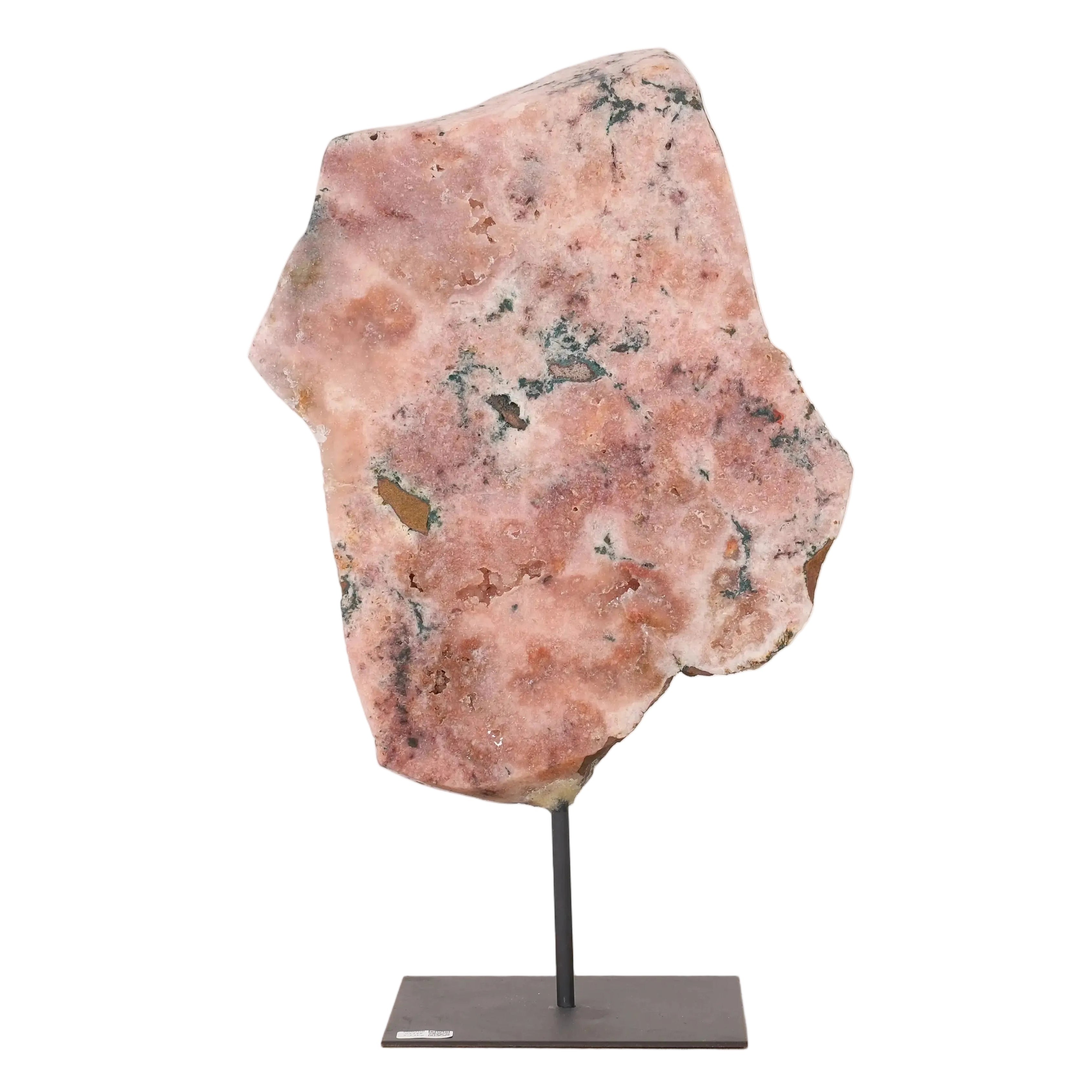 Pink Amethyst on Metal Stand Sylvia Crystals Sp. z o.o.
