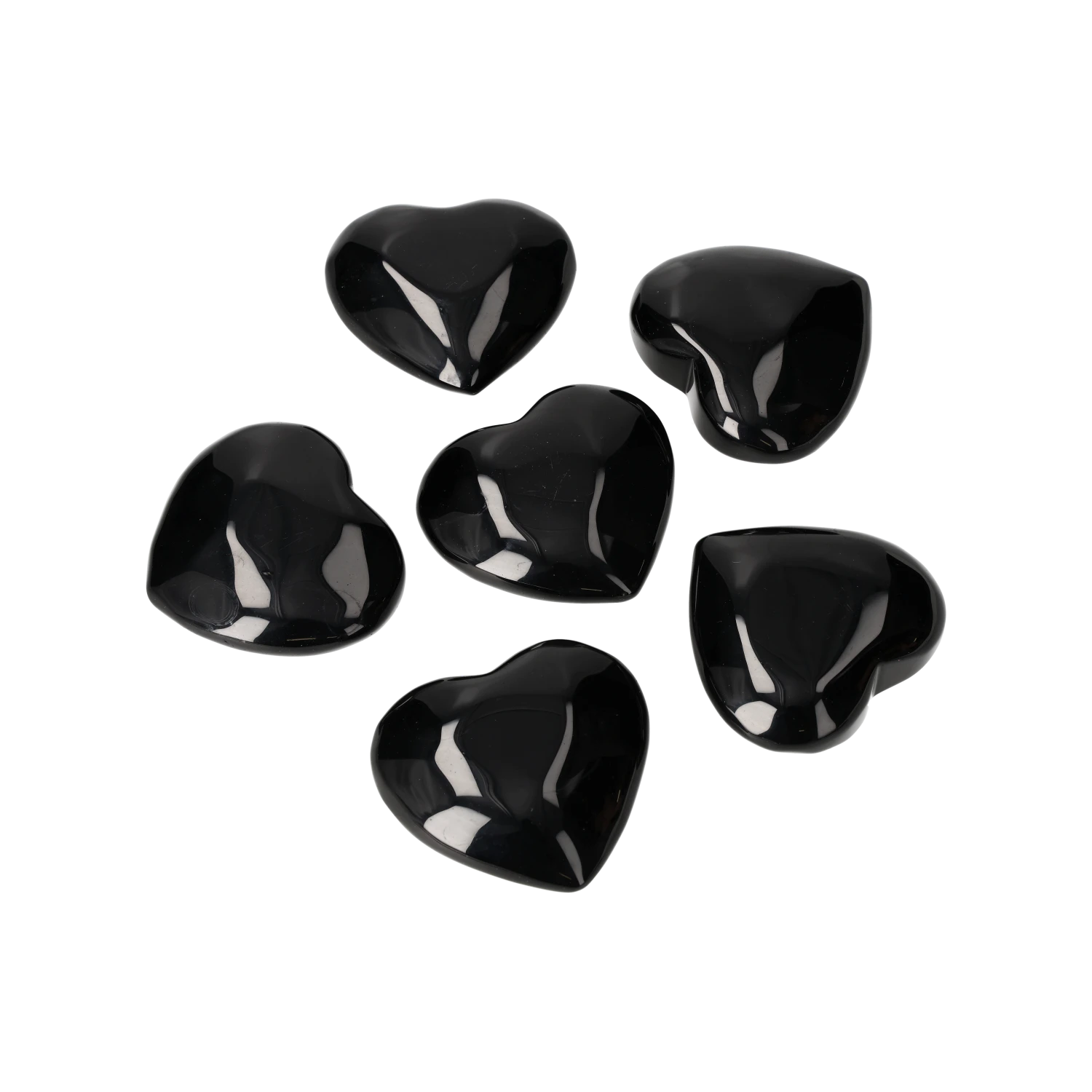 Obsidian Heart 8cm 10000007