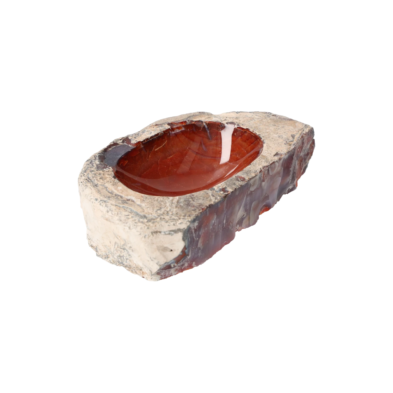 Carnelian Rawstone Bowl 10000028