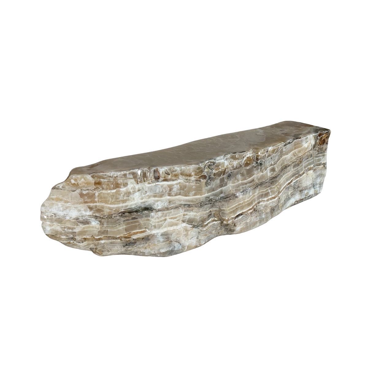 Calcite onyx base 2750 × 500 × 450 mm