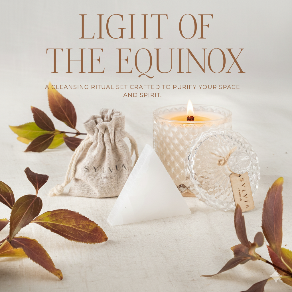Light of the Equinox Crystal Candle Set 000005 P25