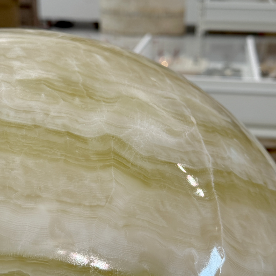 Calcite onyx sphere 500 mm