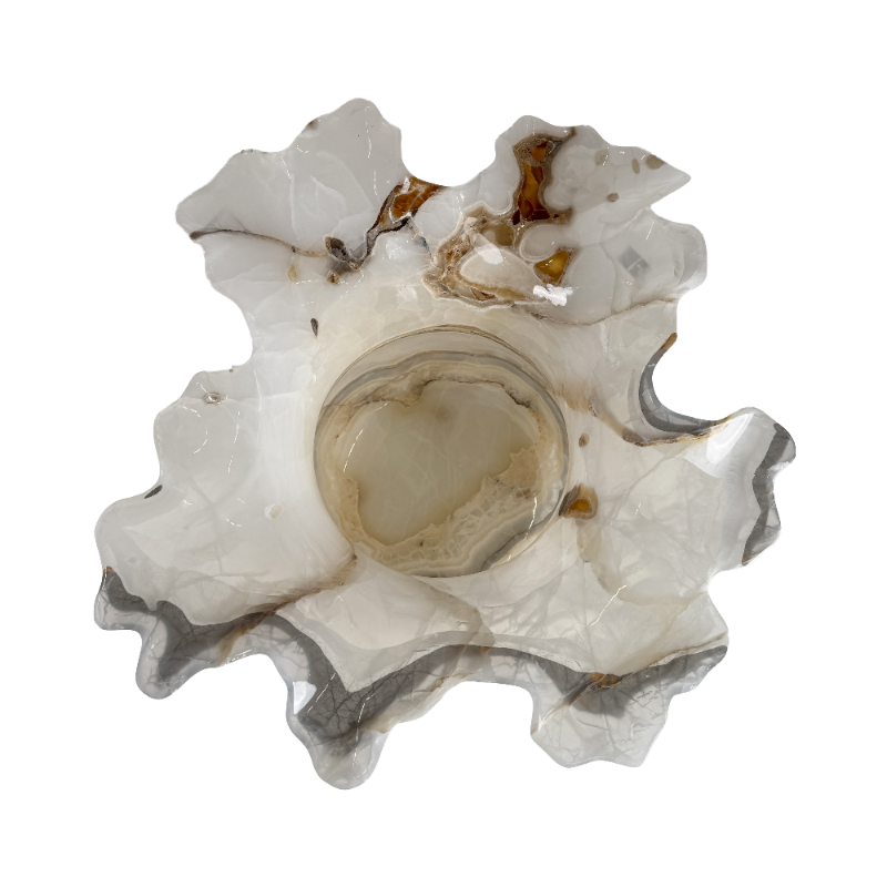 Onyx bowl 560 × 350 × 510 mm