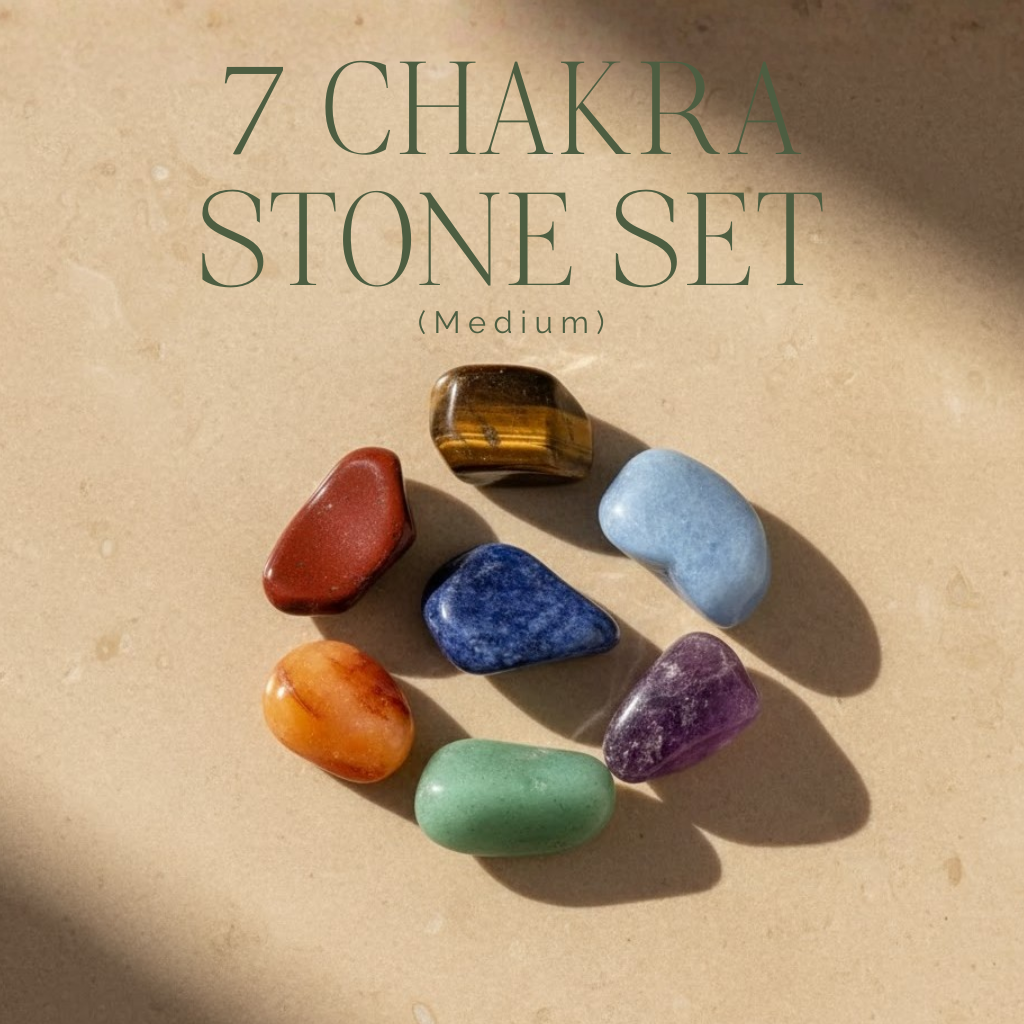 Mixed Chakra Stones Medium Sized 020275 P25