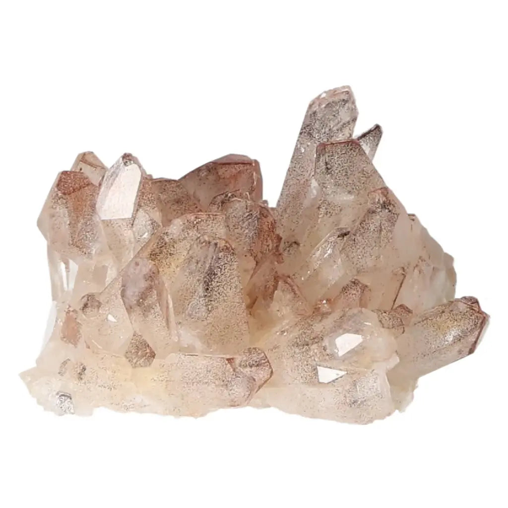 Quartz Cluster With Lithium from Sylvia Crystals offering healing energy and spiritual transformation.