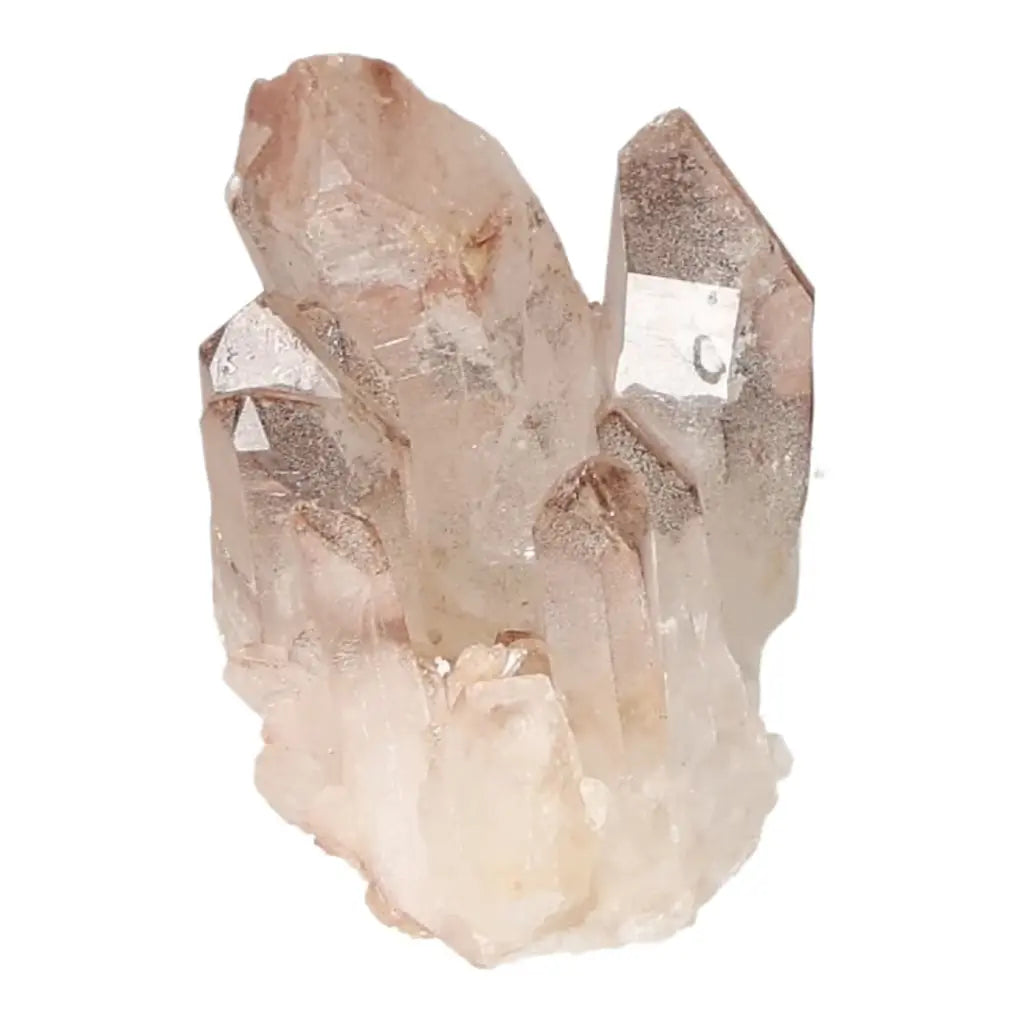 Quartz Cluster With Lithium crystal from Sylvia Crystals, showcasing luxury and spiritual elevation.