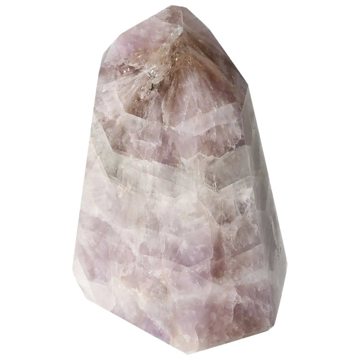 Seven Point Polished Amethyst gemstone, Sylvia Crystals creation, luxury and spiritual potency