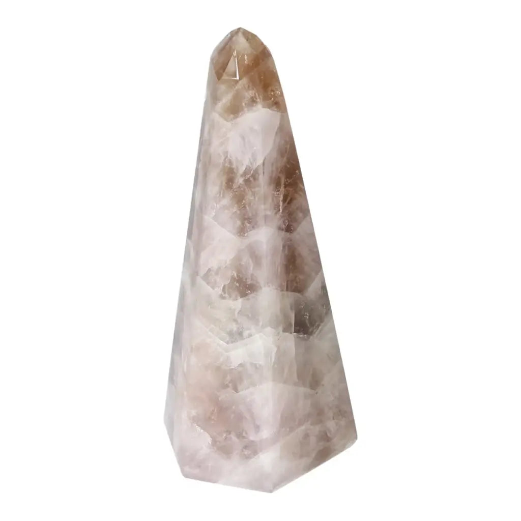 Seven Point Polished Amethyst crystal from Sylvia Crystals, enhancing emotional stability and mental clarity with its exceptional quality.