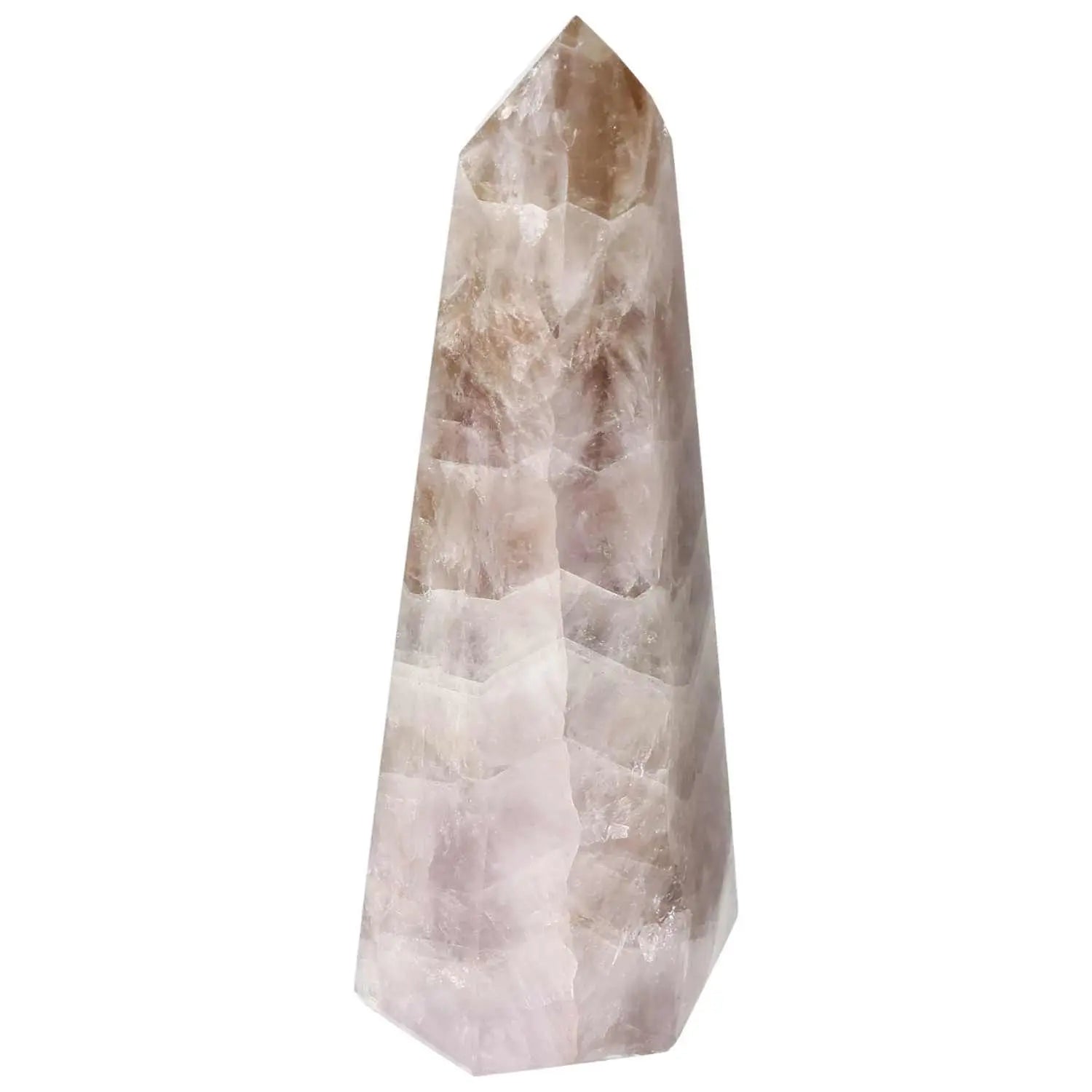 Seven Point Polished Amethyst crystal from Sylvia Crystals, enhancing emotional stability and mental clarity with its premium quality.