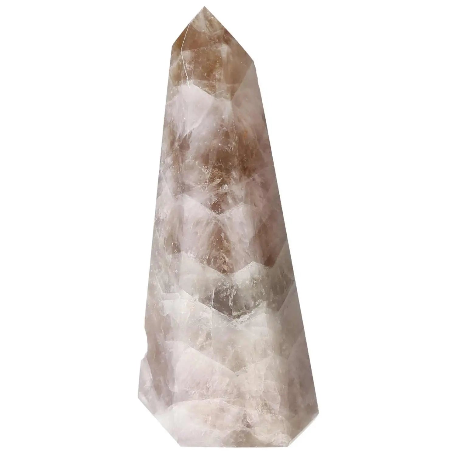 Seven Point Polished Amethyst crystal from Sylvia Crystals, known for rarity and quality, enhances emotional stability and mental clarity.