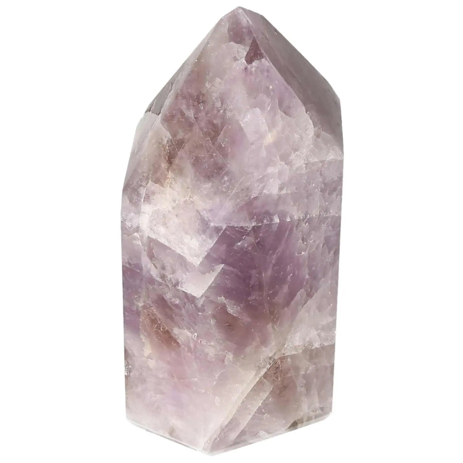 Seven Point Polished Amethyst crystal by Sylvia Crystals, known for its elegance, spiritual energy, and stress-relieving properties.