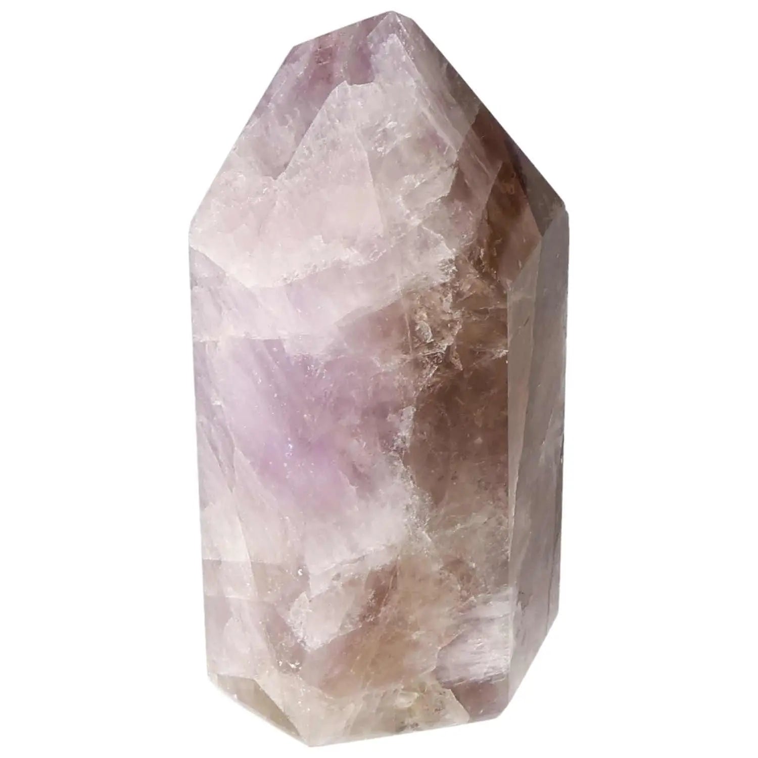 Seven Point Polished Amethyst crystal showcasing its exquisite elegance and stress-relieving properties, crafted by Sylvia Crystals.