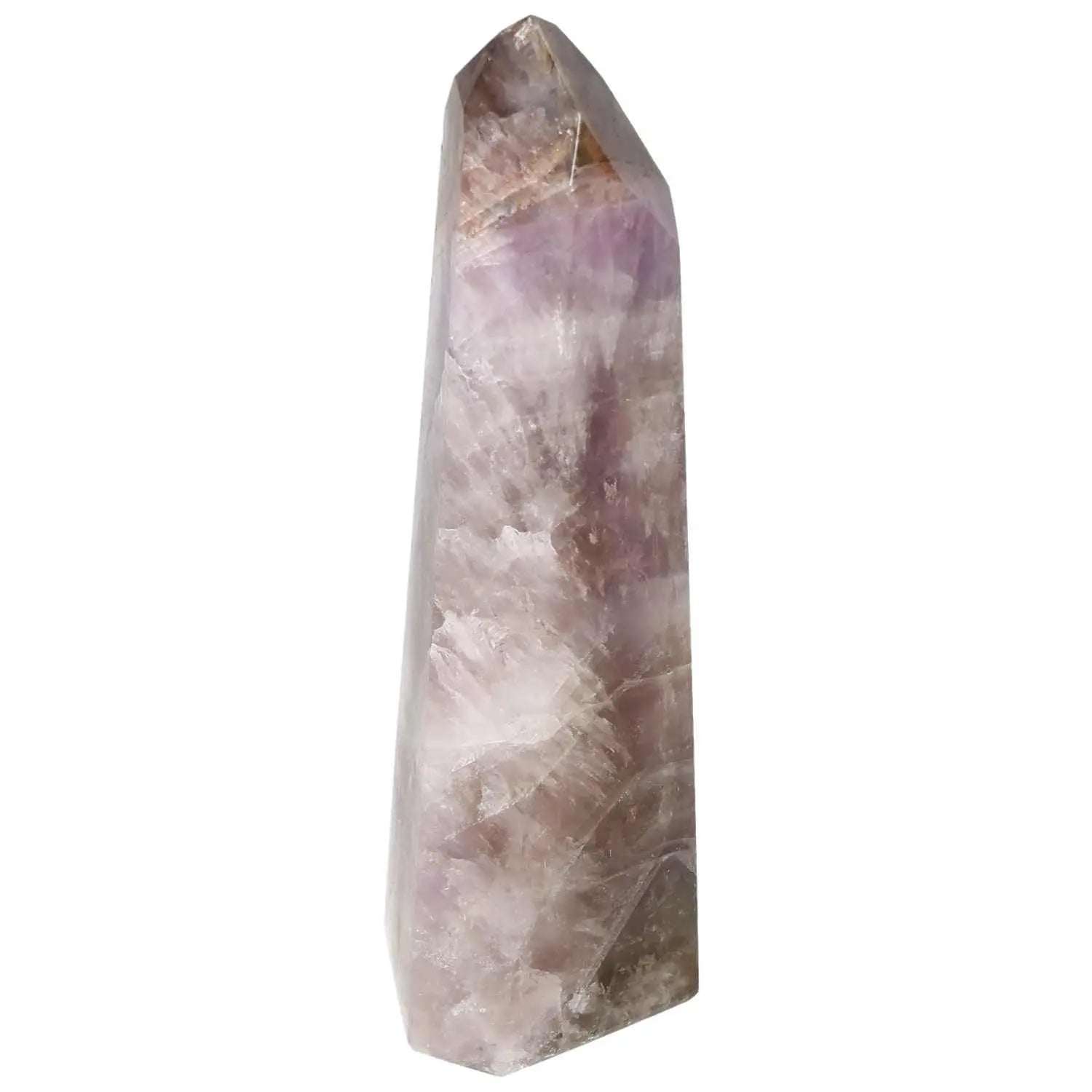 Seven Point Polished Amethyst crystal from Sylvia Crystals, offering spiritual wellness and tranquility.