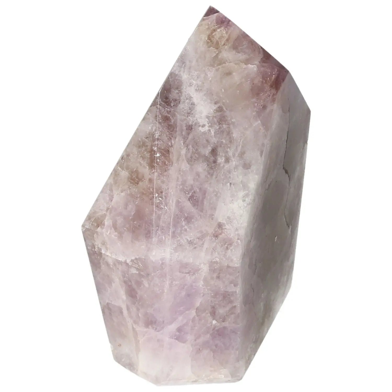 Seven Point Polished Amethyst crystal from Sylvia Crystals, enhances concentration and reduces stress.