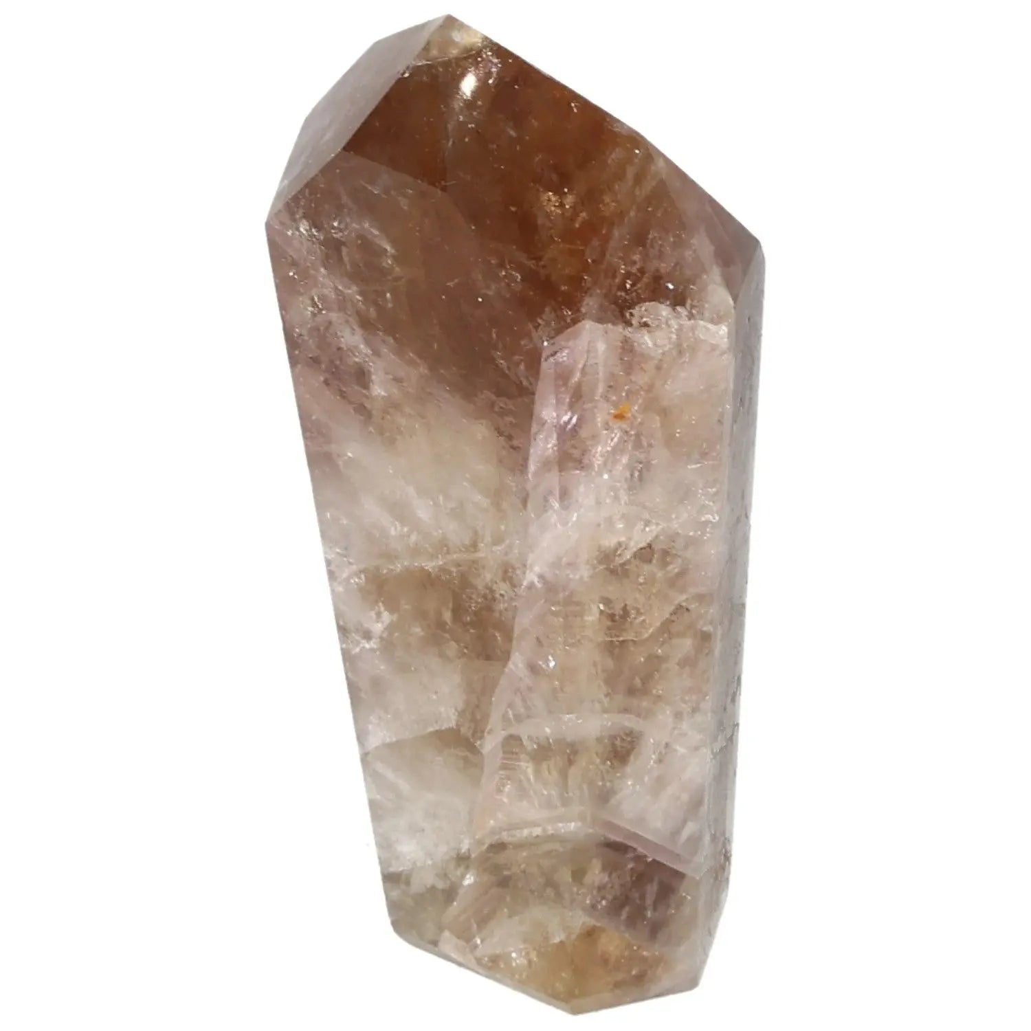 Seven Point Polished Amethyst crystal from Sylvia Crystals, renowned for stress reduction and enhancing concentration.