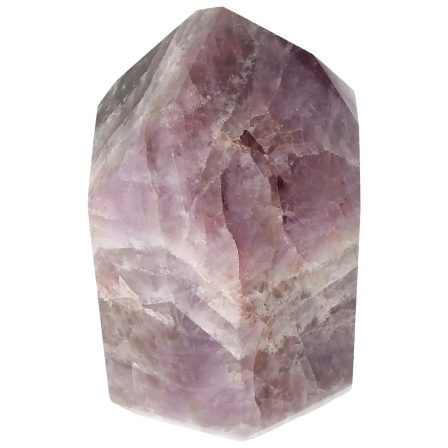 Seven Point Polished Amethyst gemstone from Sylvia Crystals, enhancing concentration and emotional stability.