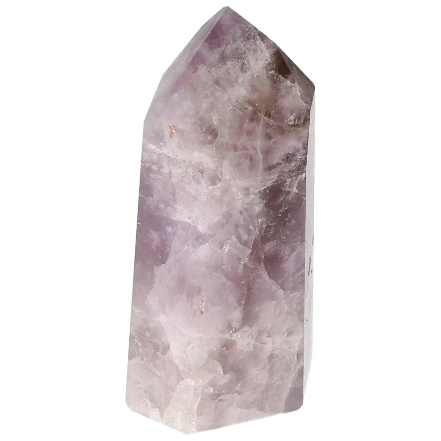Seven Point Polished Amethyst by Sylvia Crystals, highlighting its luxurious elegance and spiritual tranquility. Premium quality gemstone.