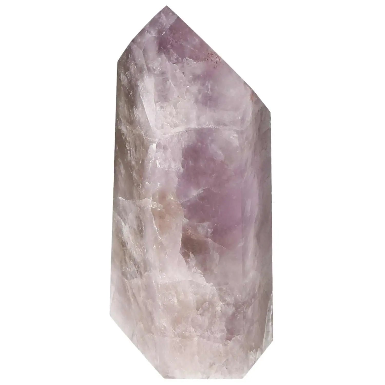 Seven Point Polished Amethyst Crystal by Sylvia Crystals, showcasing luxury and spirituality.