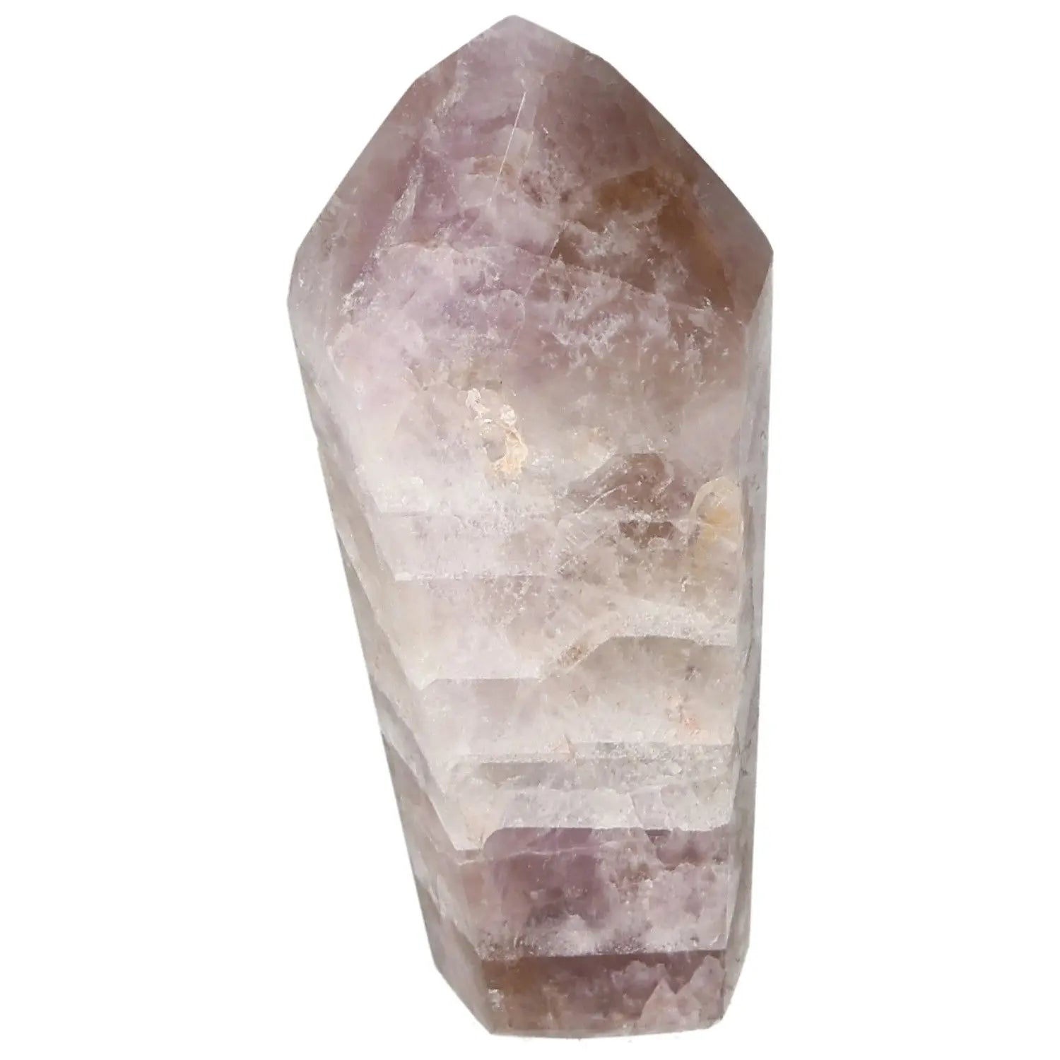 Seven Point Polished Amethyst crystal, stress-relief and energy-enhancing gemstone, by Sylvia Crystals