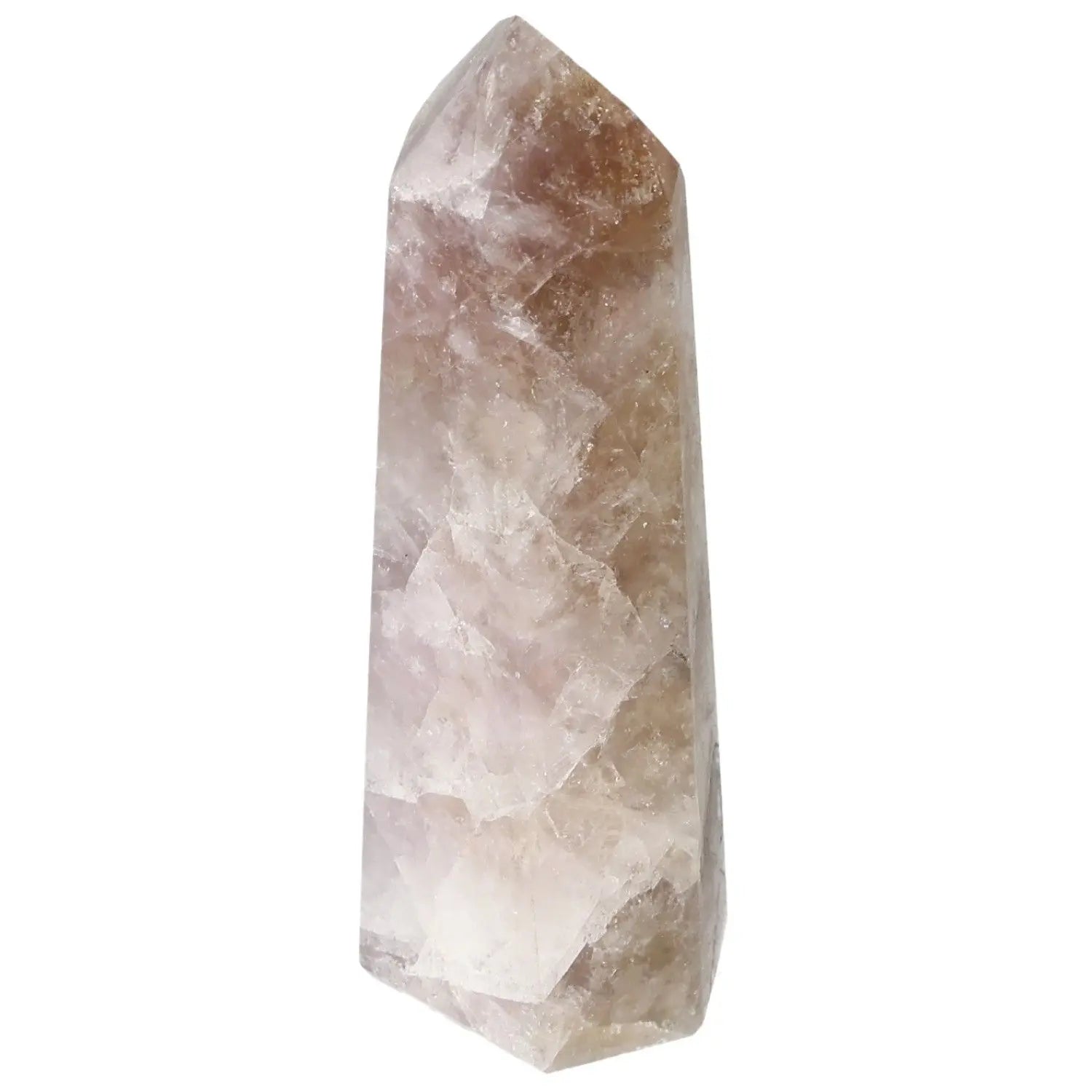 Seven Point Polished Amethyst crystal for stress reduction and energy boost, from Sylvia Crystals.