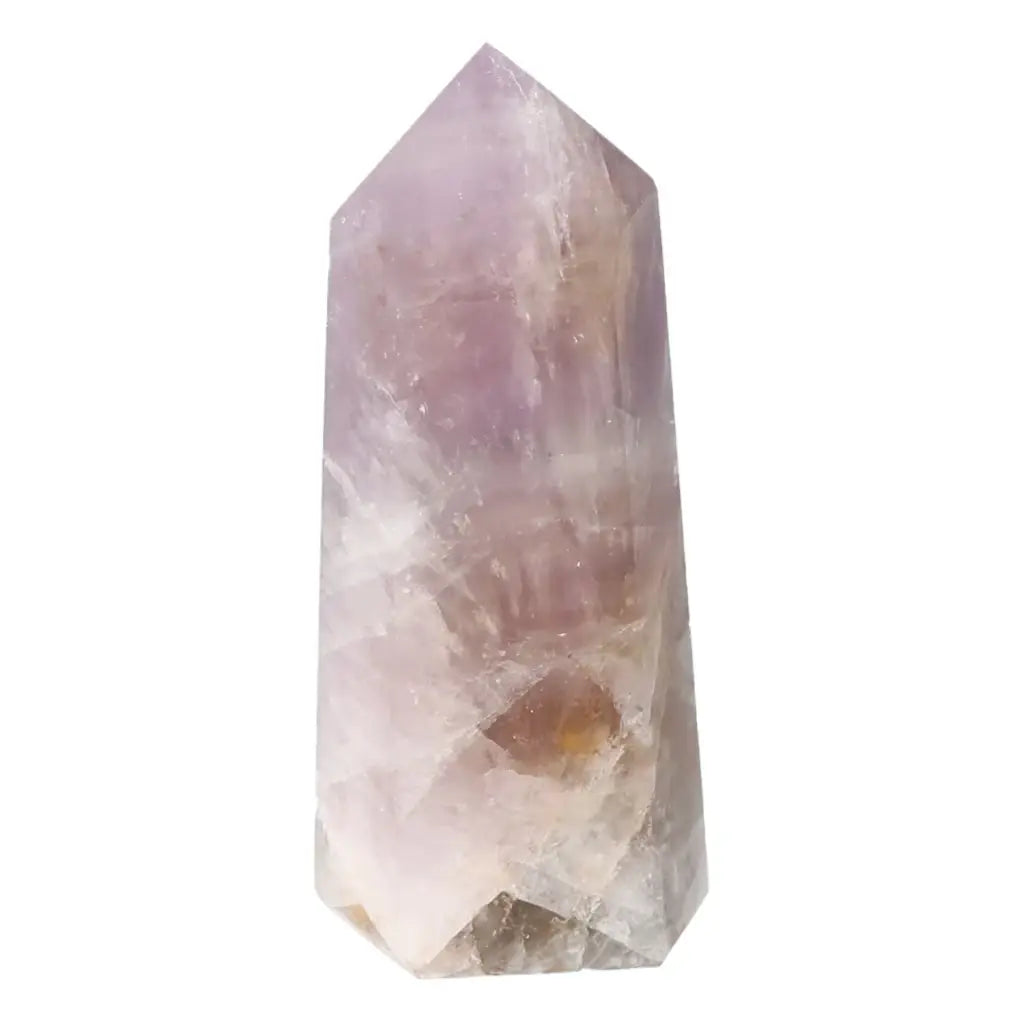 Seven Point Polished Amethyst crystal, luxury and spiritual refinement by Sylvia Crystals