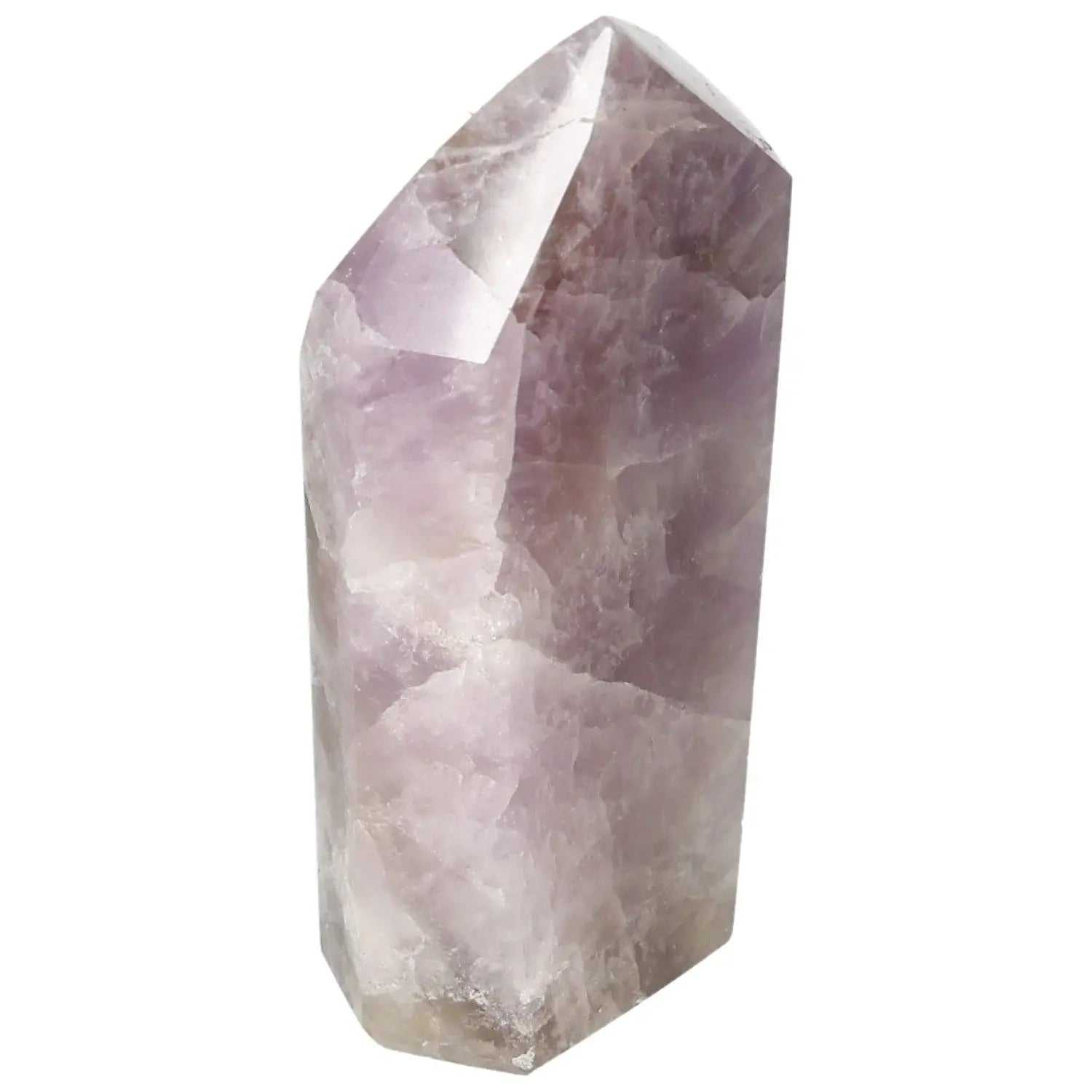 Seven Point Polished Amethyst crystal from Sylvia Crystals, showcasing its elegant and spiritual design.