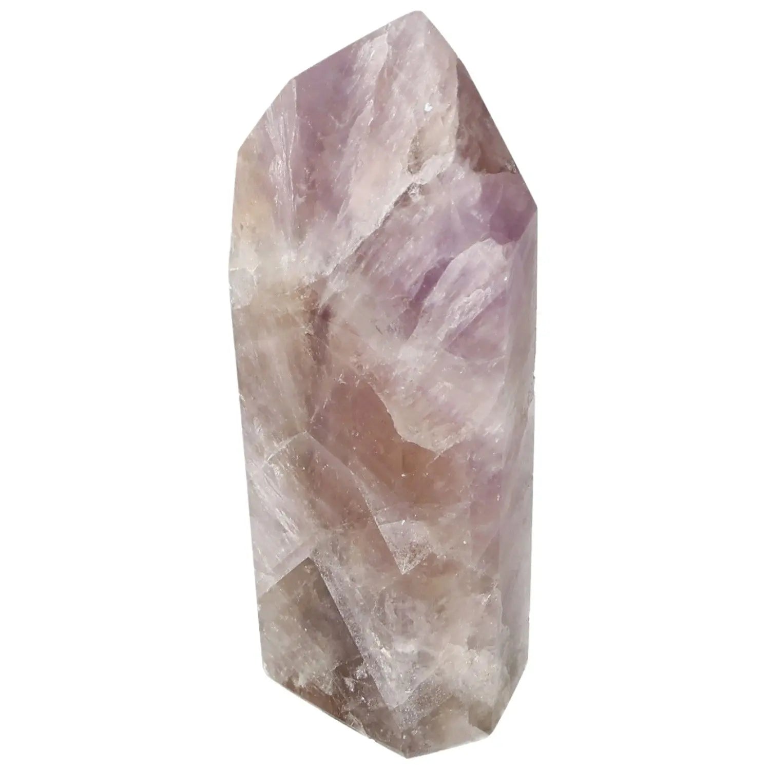 Exquisite Seven Point Polished Amethyst from Sylvia Crystals, showcasing its elegance and spiritual energy properties.