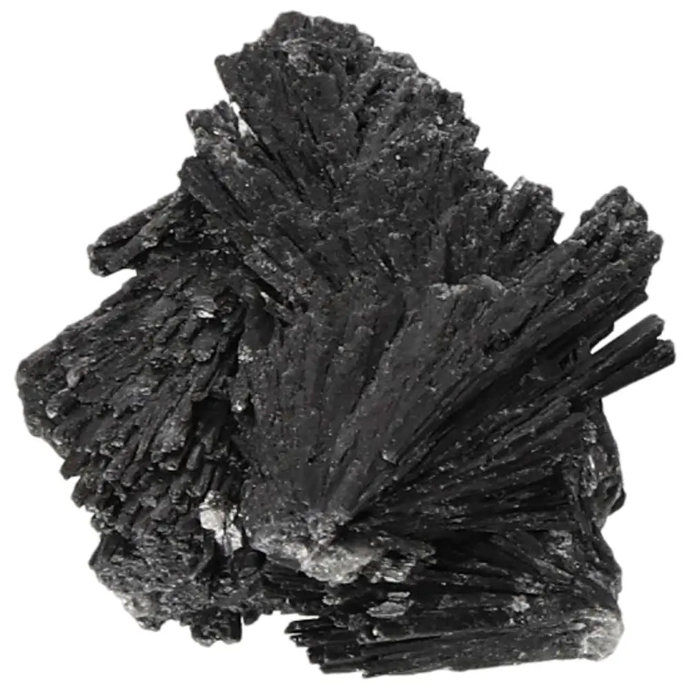 Black Kyanite crystal from Sylvia Crystals, perfect for meditation and energy harmonizing, handpicked from premium suppliers. Ideal for introspection.