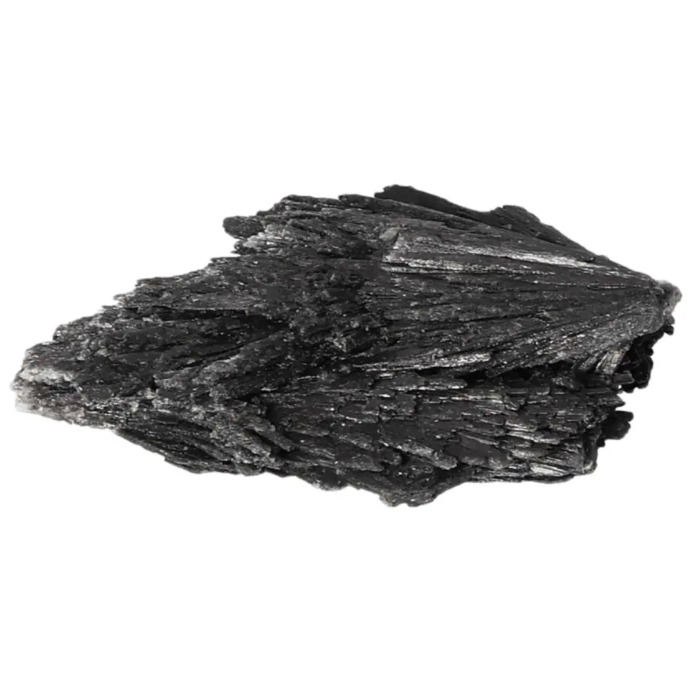 Black Kyanite crystal from Sylvia Crystals, ideal for meditation, harmony, and introspective journeys, handpicked for quality.