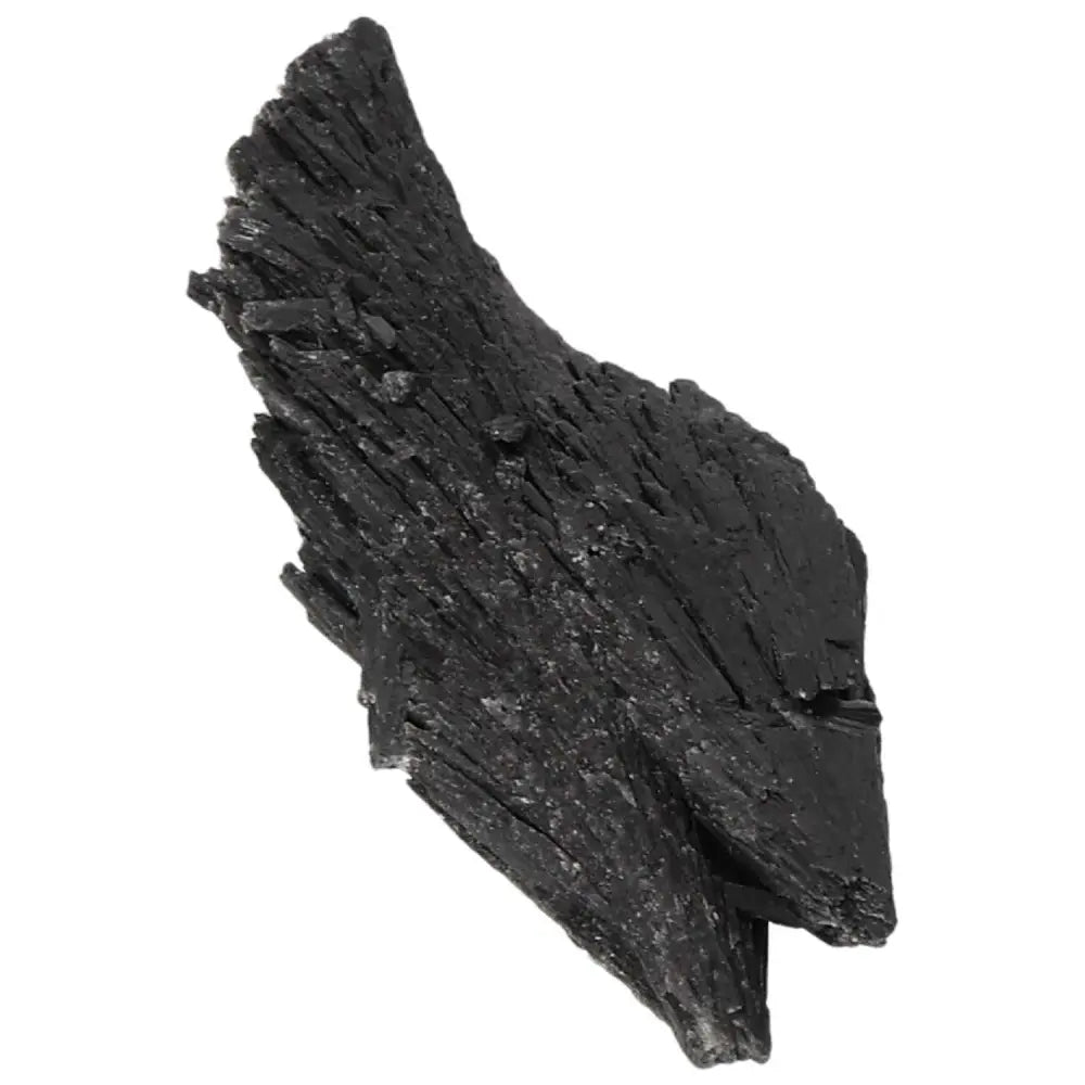 Black Kyanite crystal from Sylvia Crystals, known for spiritual clarity and introspection, exceptional handpicked quality