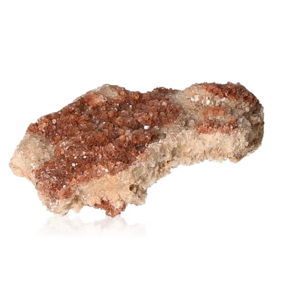 Aragonite crystal for grounding, focus, and stress relief; aids spiritual growth and balances energy. Perfect for mental clarity.