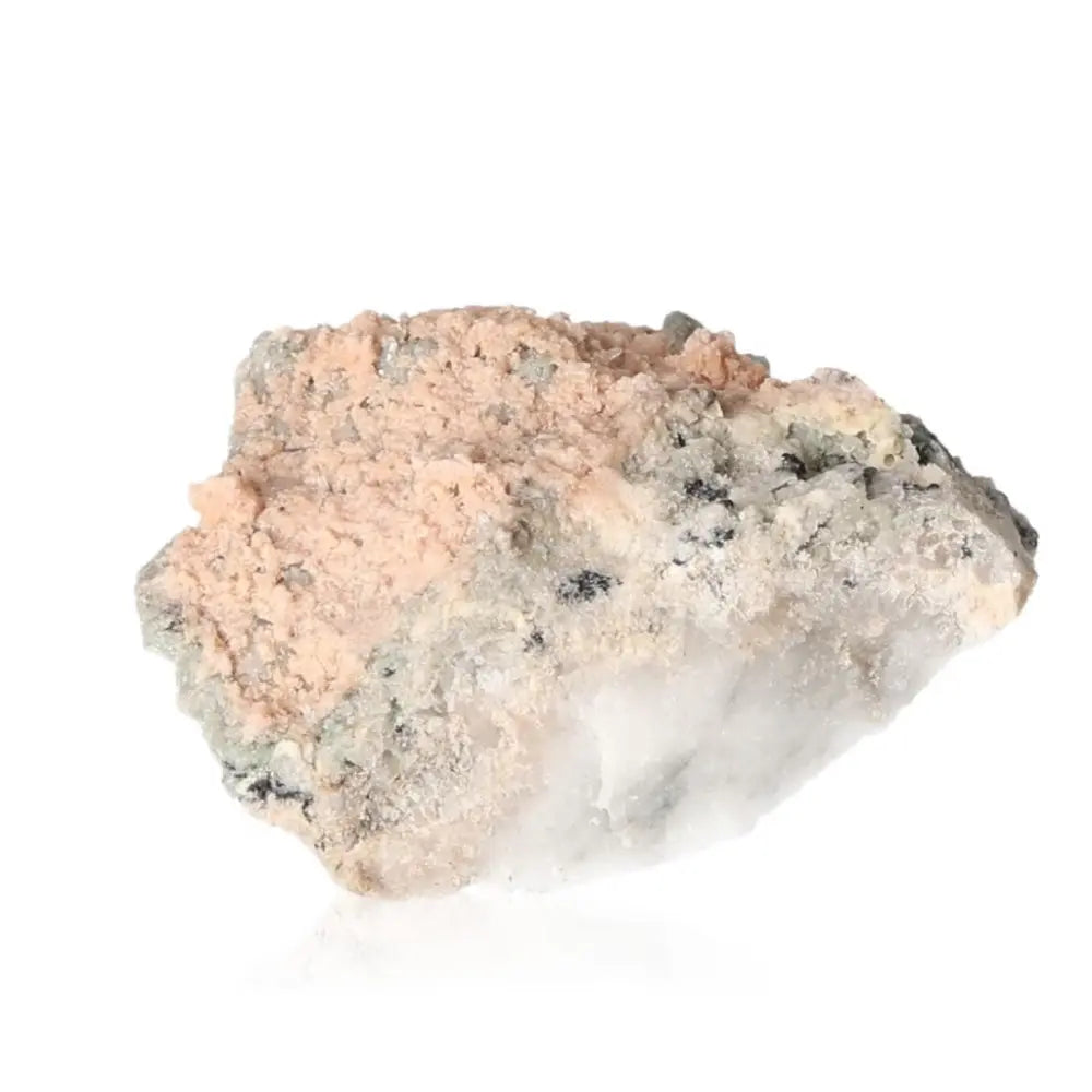 Thomsonite mineral stone with pastel hues promoting serenity, emotional balance, and spiritual growth; ideal for inner peace seekers.