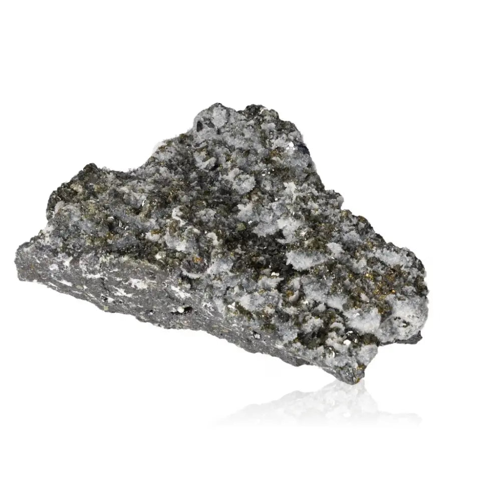 Sphalerite with Chalcopyrite, Quartz, and Galena mineral specimen from Sylvia Crystals.