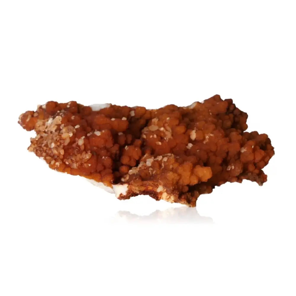 Natural Stilbite crystal cluster promoting serenity by Sylvia Crystals, enhances creativity and calmness, ethically sourced stone.