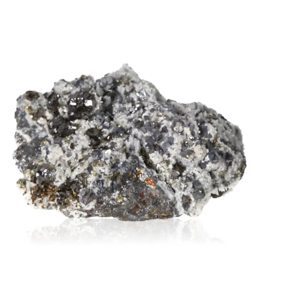 Galena mineral stone with grounding and protective properties, ideal for spiritual practices and enhancing mindfulness.