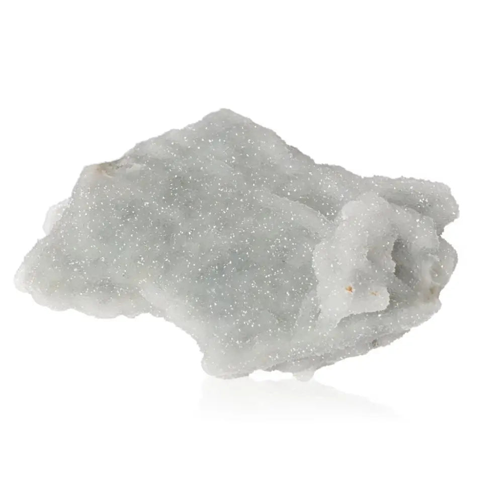 Chalcedony gemstone known for harmony, communication, and emotional healing with a beautiful translucent appearance.