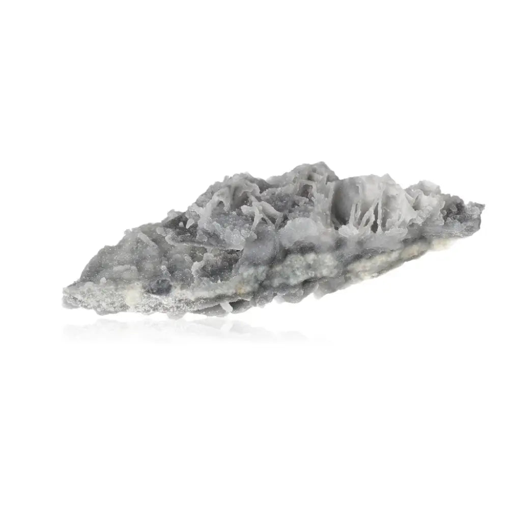 Translucent chalcedony gemstone fostering harmony and emotional healing with its tranquil energy and spiritual growth benefits.