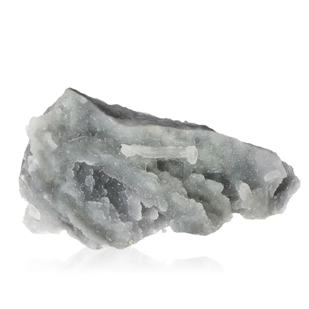 Translucent Chalcedony gemstone promoting harmony and emotional healing with its beautiful soft and tranquil energy.