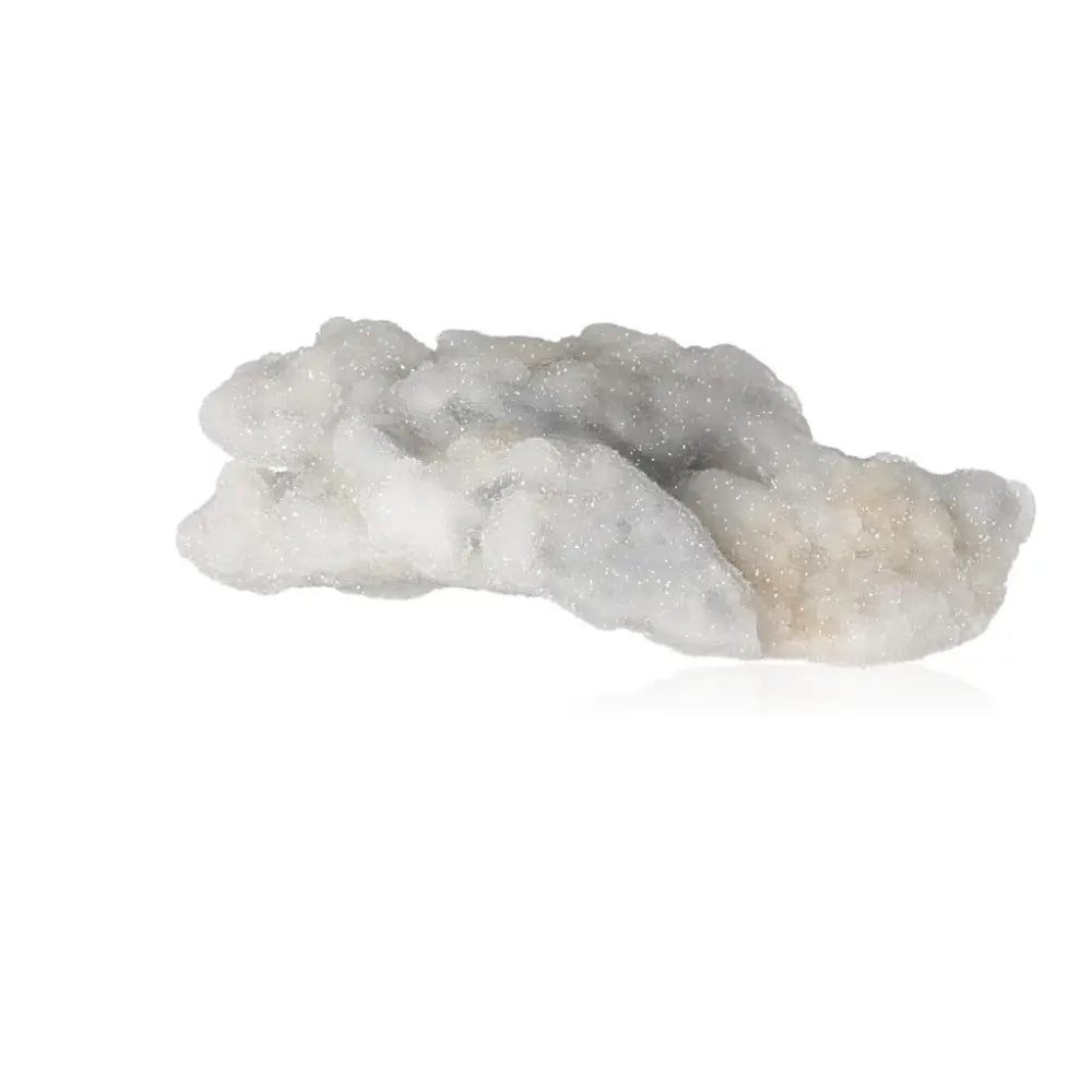 Chalcedony gemstone known for harmony, communication, and emotional healing with a soothing, translucent appearance.