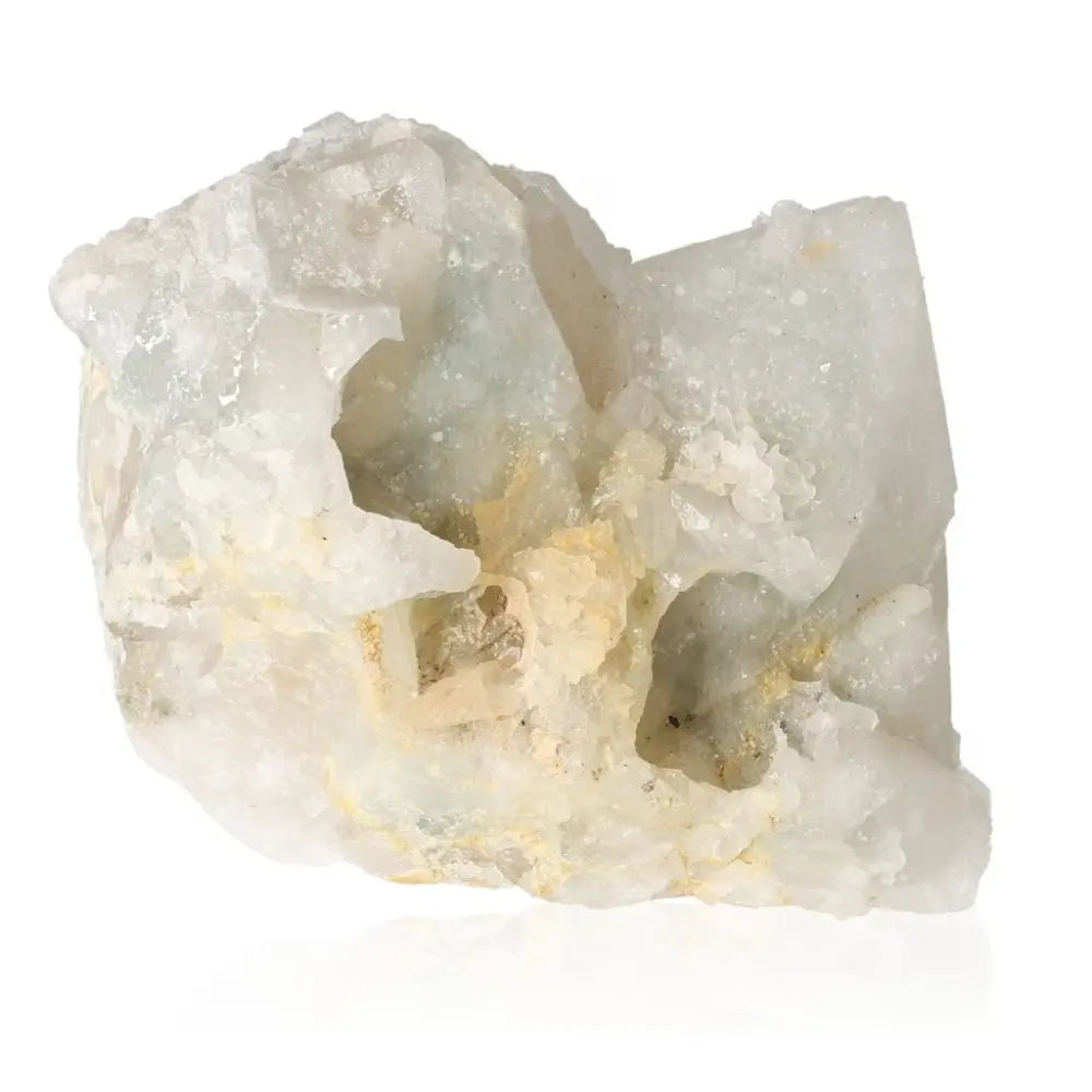 Raw Quartz crystal showcasing clarity and energy-enhancing properties, known for its balance and focus benefits.