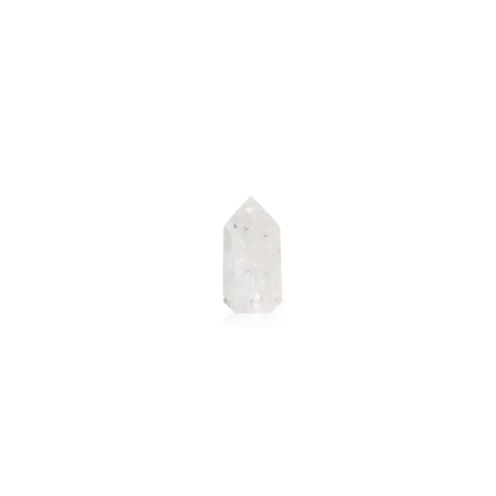 Lemurian Quartz Point crystal from Sylvia Crystals showcasing exceptional clarity and spiritual energy connection.