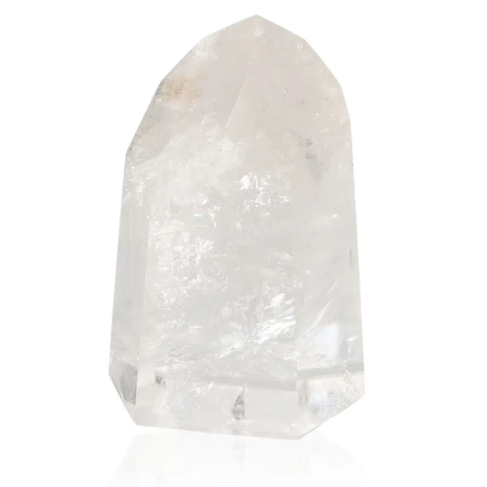 Lemurian Quartz Obelisk showcasing serene and timeless beauty for energy alignment and balance.