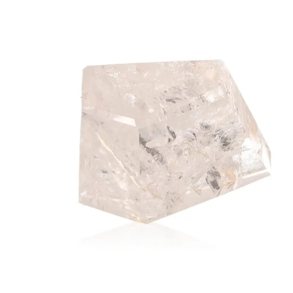 Lemurian Quartz Free Form crystal by Sylvia Crystals showcasing clarity and craftsmanship.