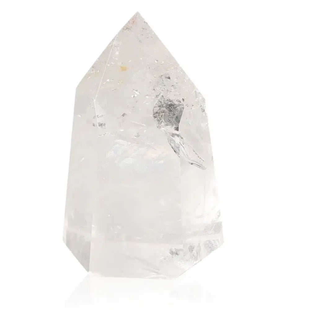 Lemurian Quartz Obelisk from Sylvia Crystals, premium handpicked, amplifying energy and thoughts with luxury and spirituality.