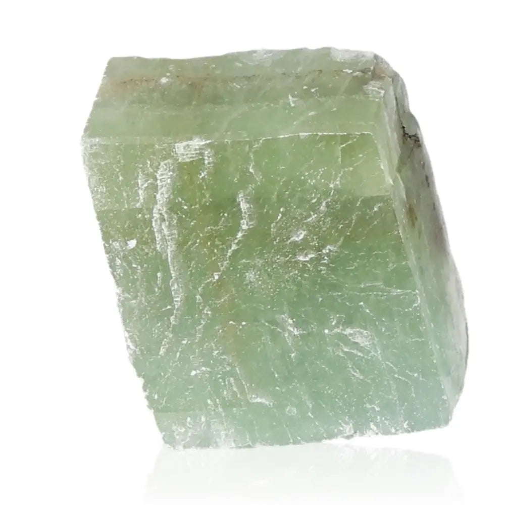 Green Calcite Crystal for Emotional Healing and Heart Chakra Energy