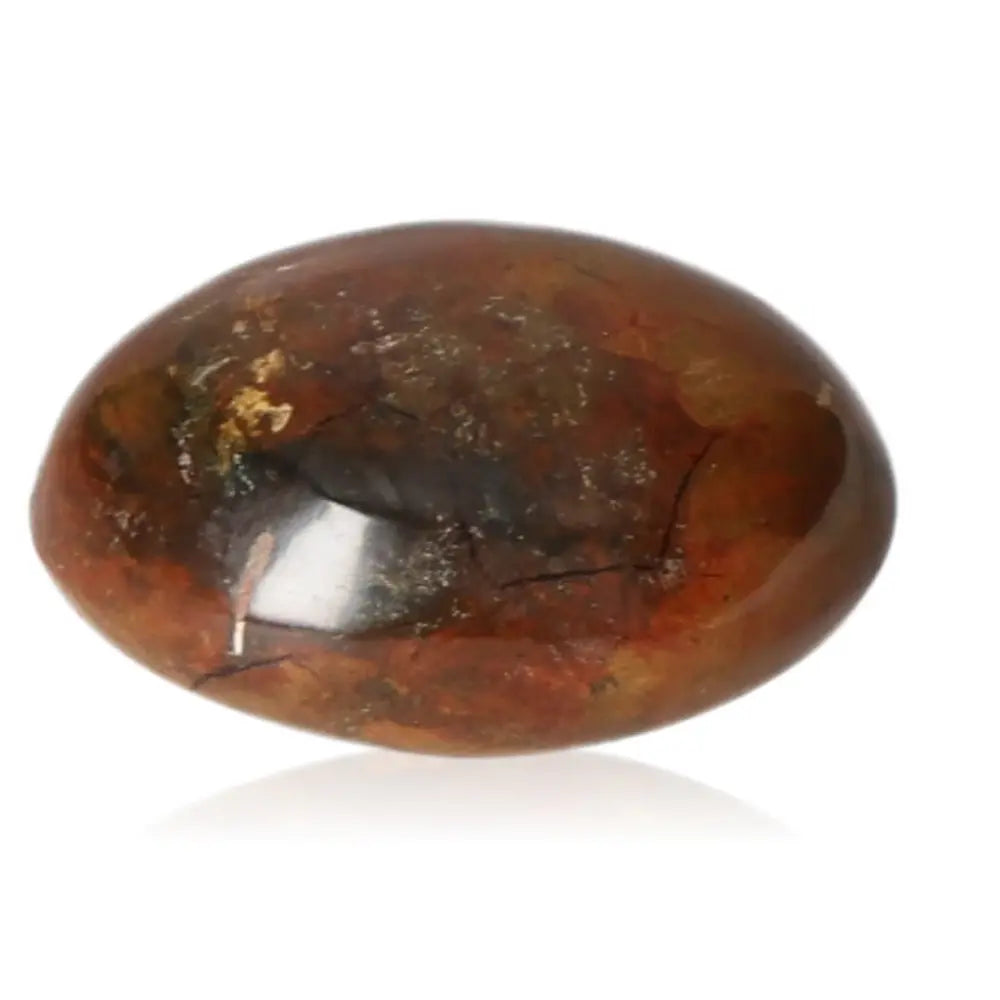 Polished Tumbled Jasper gemstone for tranquility and balance.