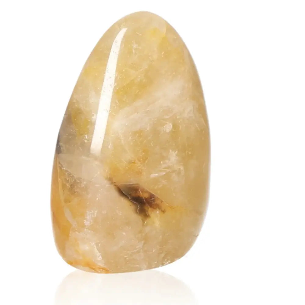 Limonite Free Form Quartz with unique color and energetic properties connected to chakras and zodiac signs.