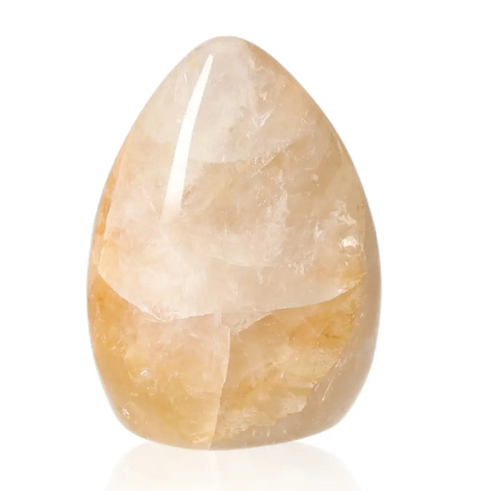 Limonite Free Form quartz sculpture displaying unique color variations and energetic properties, associated with chakras and zodiac signs.